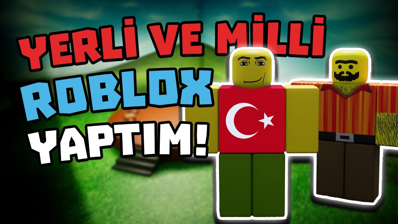 ROBLOX YASAKLANDI DİYE KENDİ ROBLOX'UMU YAPTIM!