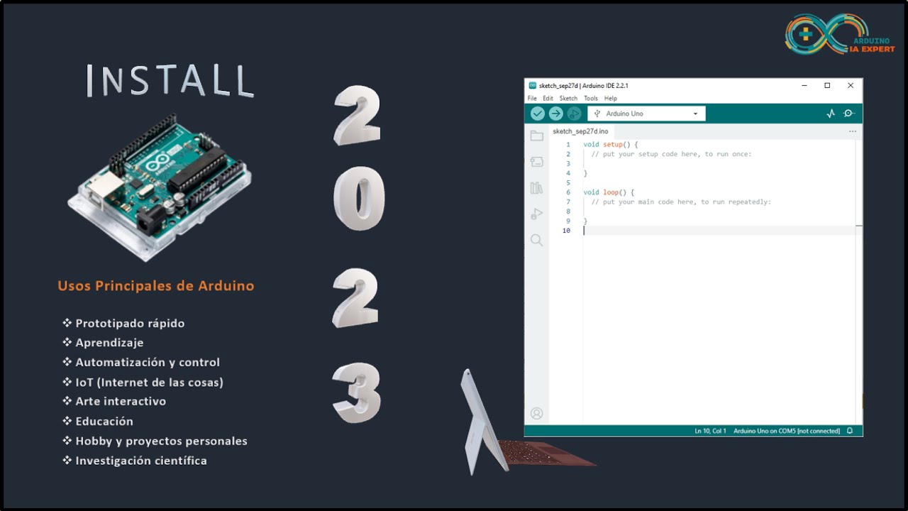 ✅Instalación de Arduino IDE - Ultima versión más rápida y potente✅ 2️⃣0️⃣2️⃣3️⃣