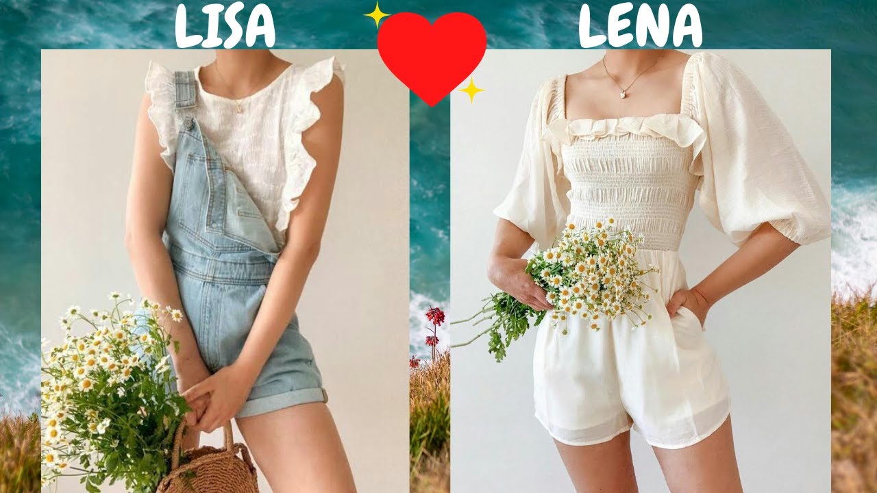 LISA OR LENA 💖 GIRL`S SUMMER STYLE #33 - Which one is your fav? 💖 You Dress