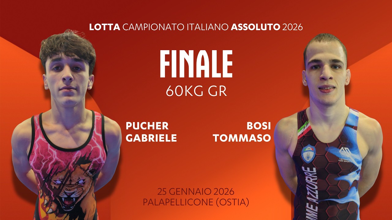 🤼‍♂️ Lotta Assoluti 2026 👉 PUCHER vs BOSI 🏆 finale 60kgGR