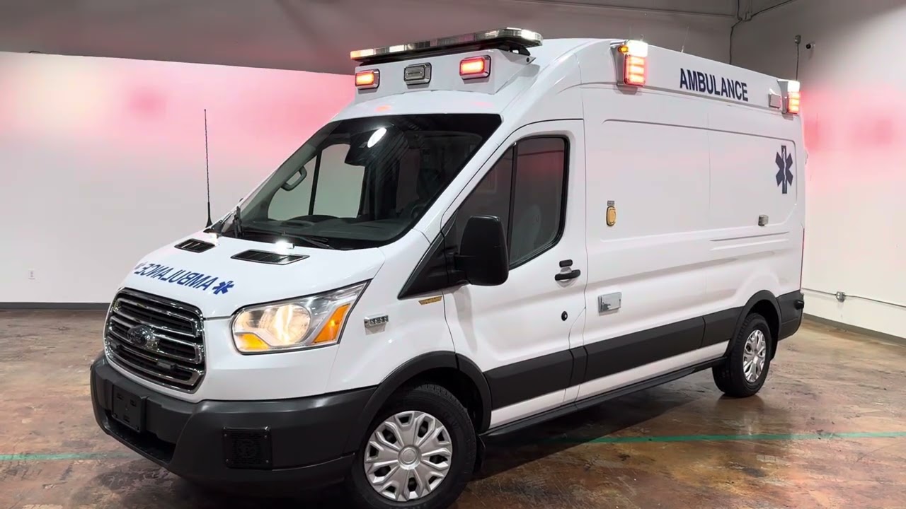 2017 Ford Transit T250 AEV Type II Ambulance for sale by Pilip Ambulances - Emergency Vehicles 🚑🚨