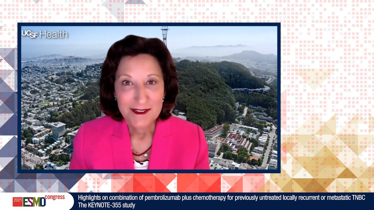 #ESMO21 Highlights on combination of pembrolizumab plus chemotherapy in mTNBC: The KEYNOTE-355 study