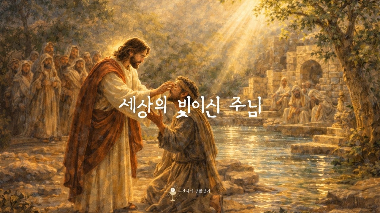 세상의 빛이신 주님 | 사순 제4주일 | 요한 9,1-41 | 가톨릭 생활성가 | 실로암