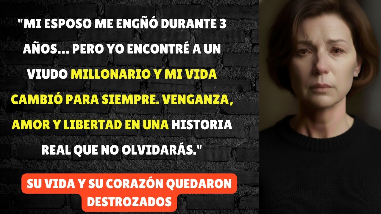 SE METIÓ CON UN VIUDO MILLONARIO PARA VENGARSE DE SU MARIDO INFIEL