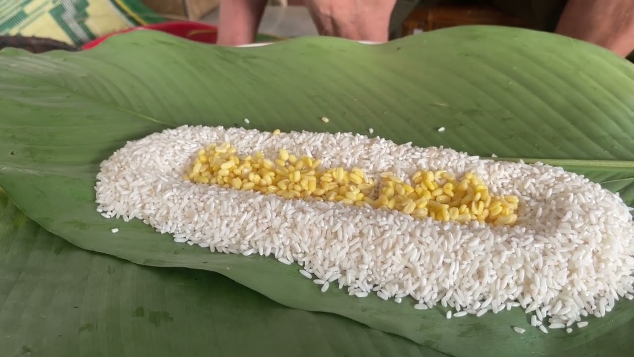 Gói bánh CHƯNG chuận bị TẾT