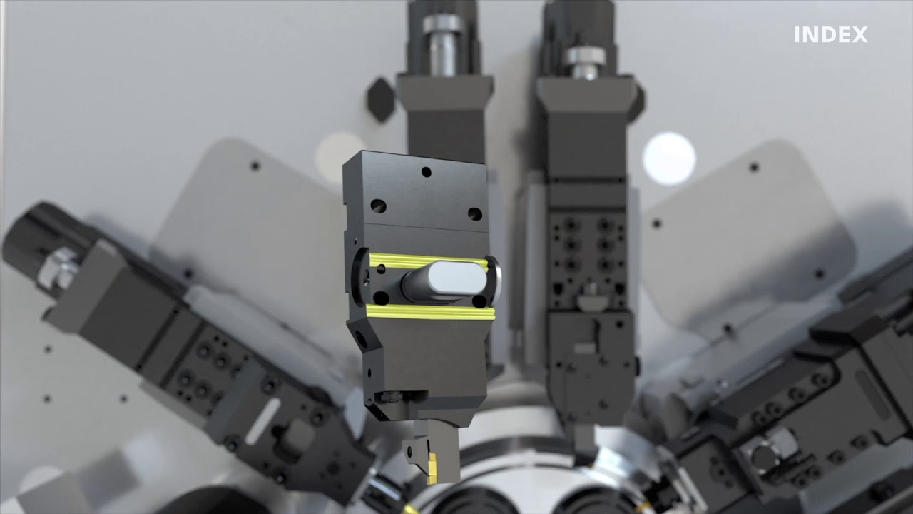 INDEX MS24-6: six-spindle automatic lathe for up to 24mm ⌀