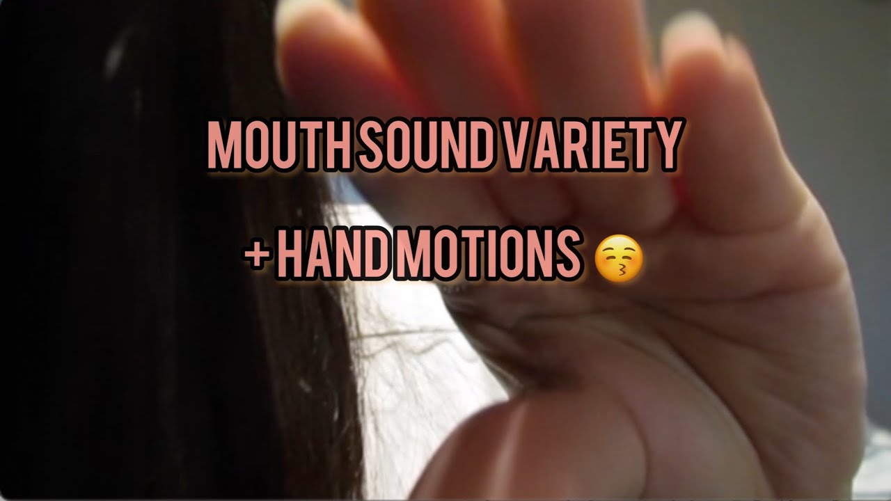 OG style Mouth sounds + hand motions‼️‼️ ASMR omnomnomnomm