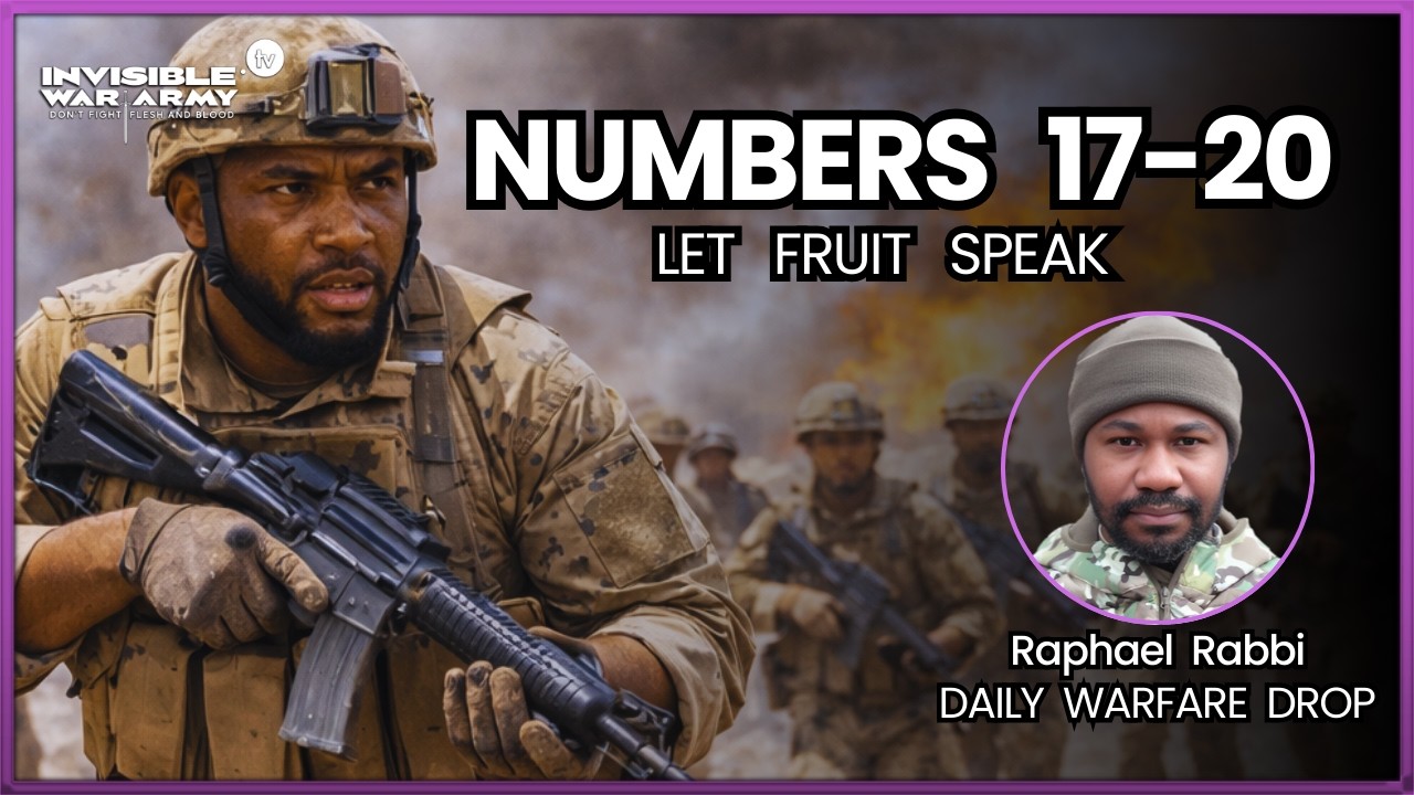 When God Confirms What He Appointed — Daily Warfare Drop | Numbers 17–20