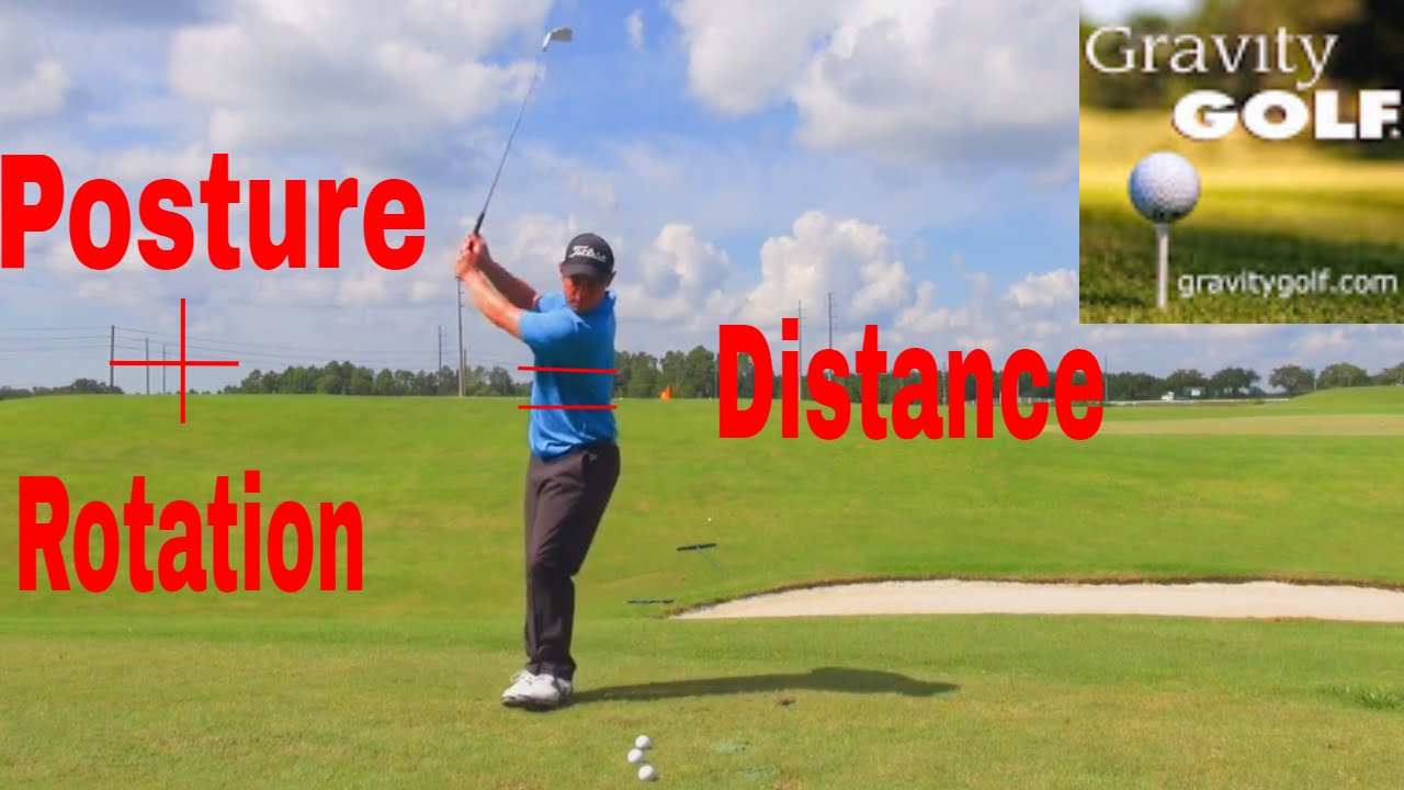 How to Get Proper Golf Posture | Maximize Your Rotation | Increase Distance | Heel To Heel Drill