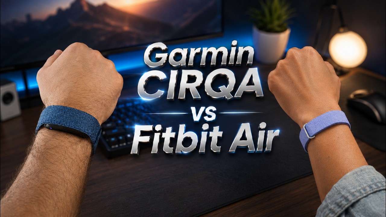 Garmin CIRQA против Fitbit Air | Какой фитнес-трекер подойдет именно вам?