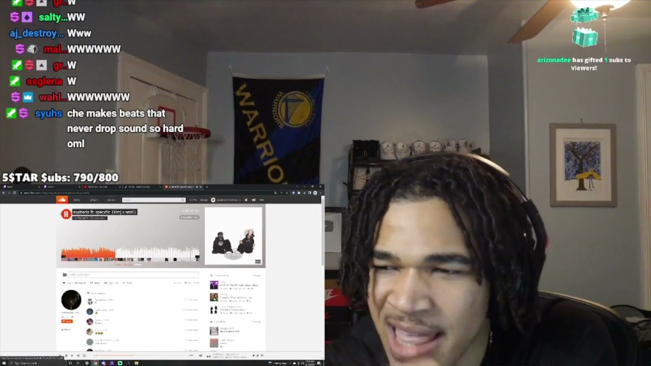 plaqueboymax Reacts to cheromani - euphoria ft. specxfic (prod. kimj + sebii)
