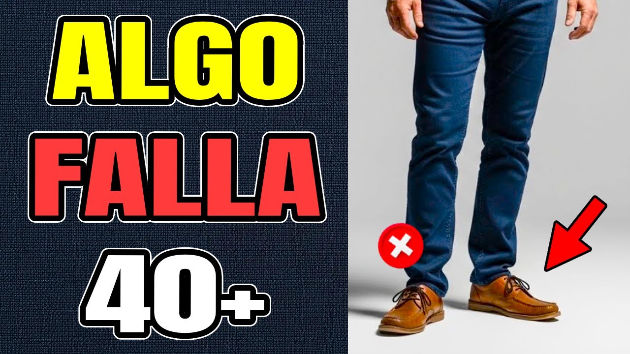 Estos zapatos DESTRUYEN tu imagen y hacen que pierda respeto después de los 40 | moda masculina 40+