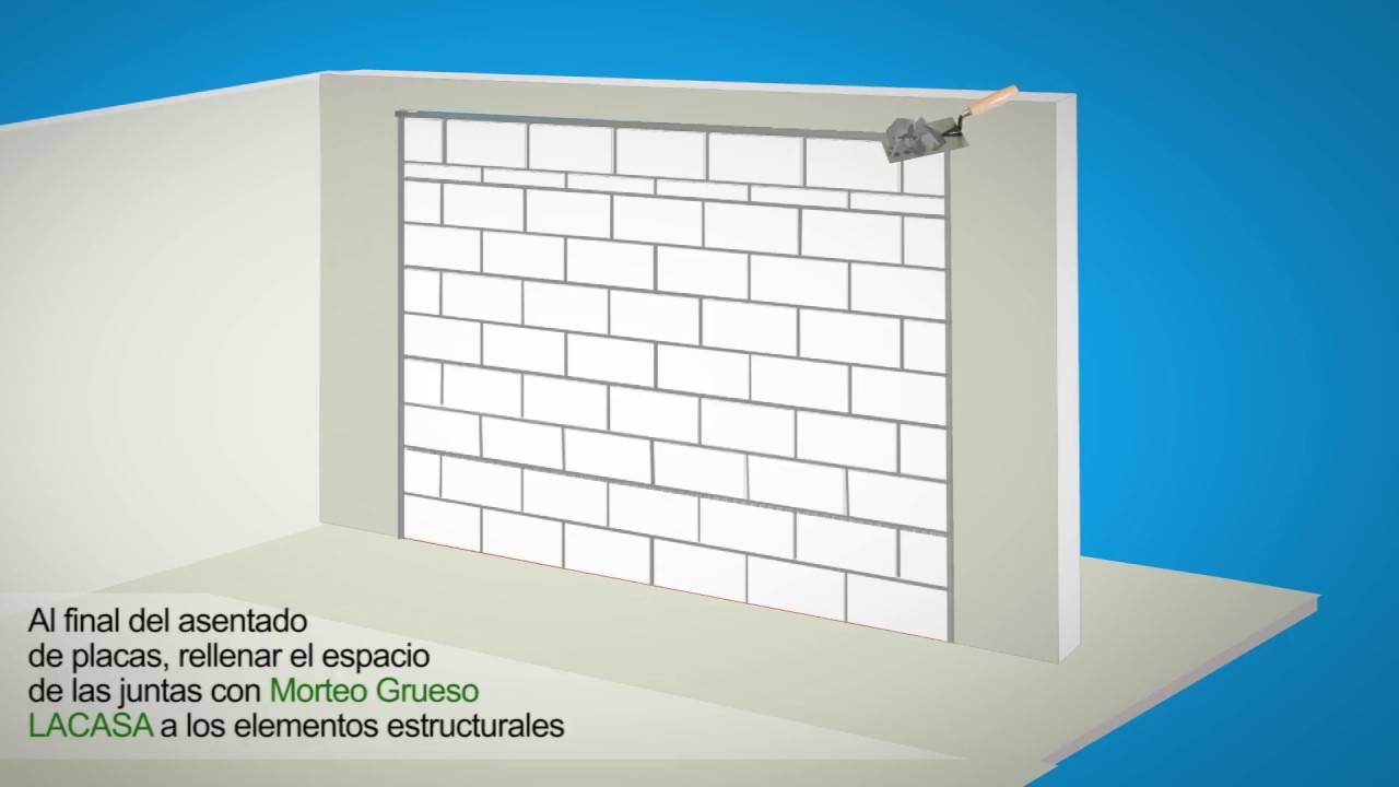 Proceso constructivo básico para MUROS ADOSADOS