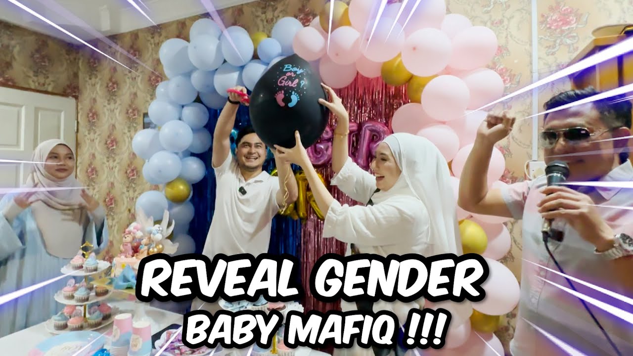 BABY AFIQ & MANIS GENDER REVEAL !!! LELAKI ATAU PEREMPUAN ???