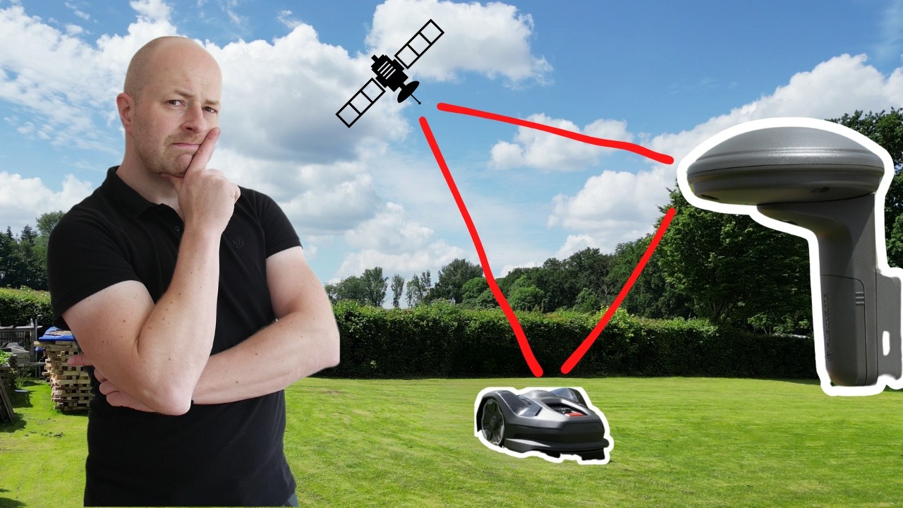 M&auml;hroboter mit GPS 🤔 Husqvarna Nera 410XE mit EPOS im Aufbau