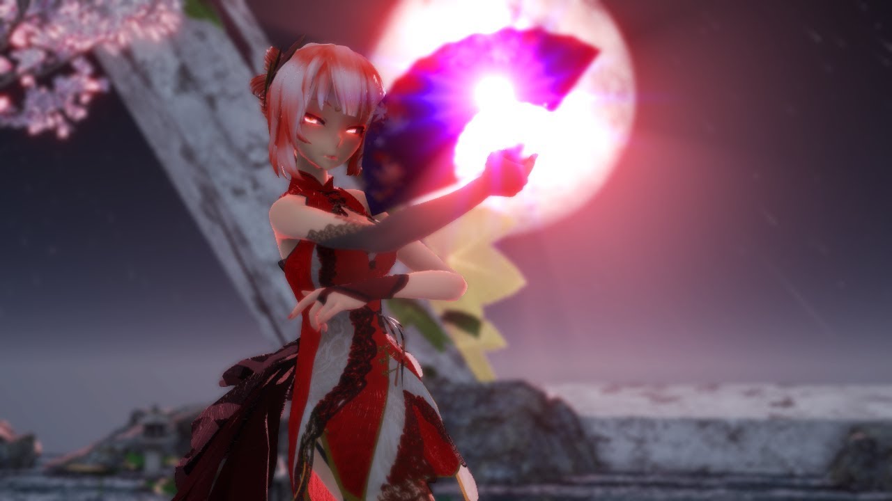 【MMD】 Kyouki Ranbu / 響喜乱舞 /\GARNiDELiA (Red Moon And Happy Halloween )