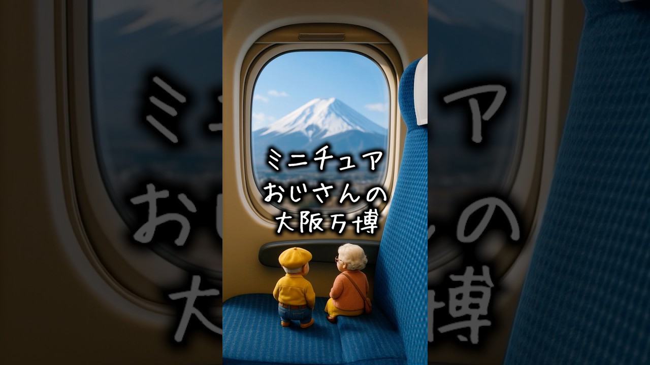 ミニチュア夫婦の大阪万博#ミニチュア #ジョージ #夫婦 #旅行 #メアリー COEIROINK：紡戯コト