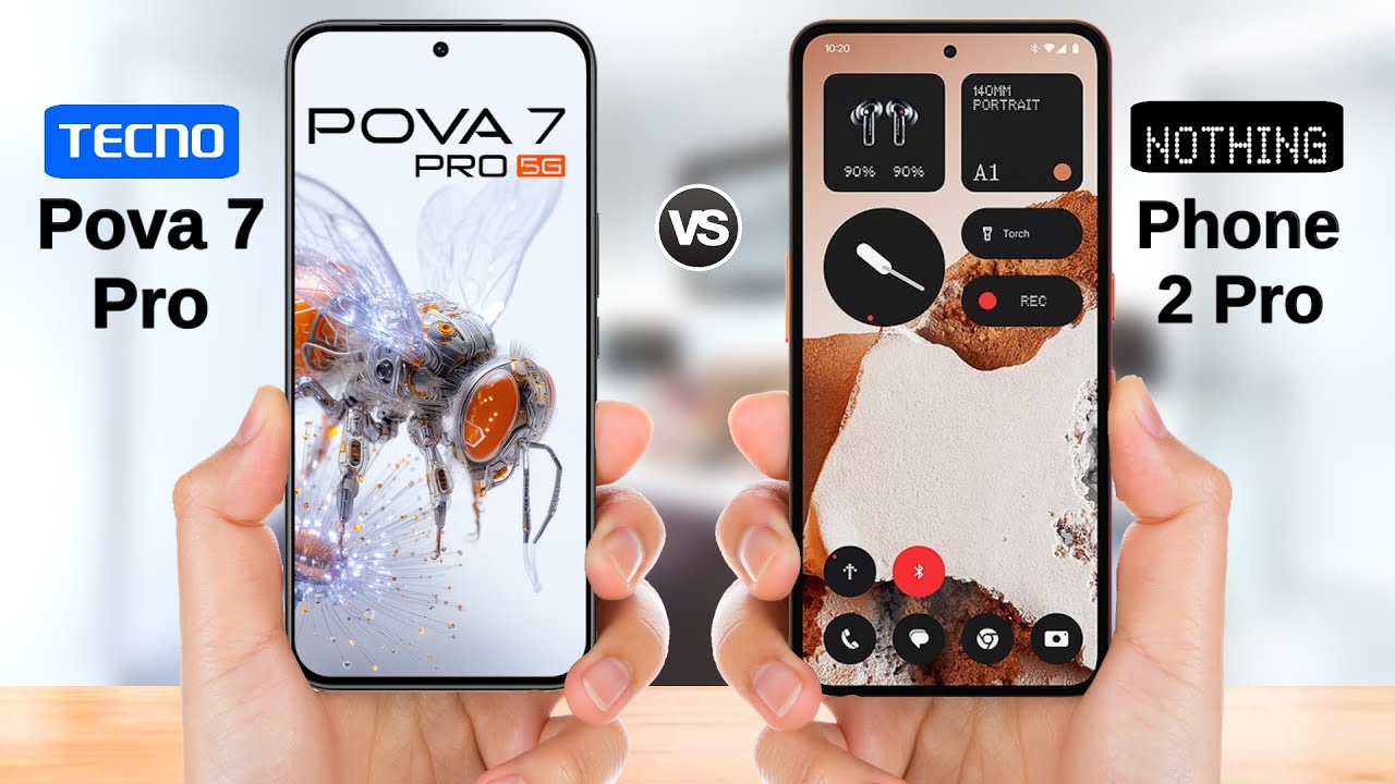 Tecno Pova 7 Pro 5G vs CMF Phone 2 Pro 5G || Full Comparison