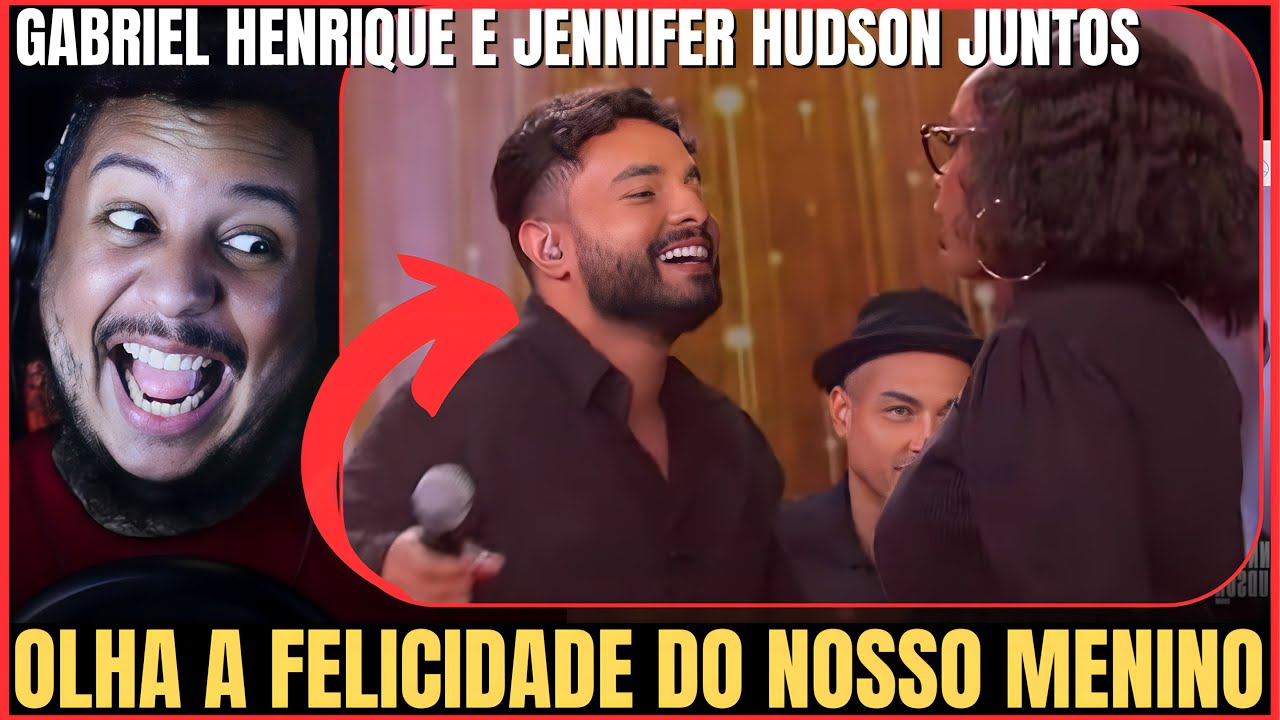 GABRIEL HENRIQUE EM Jennifer Hudson Show - ‘America’s Got Talent’ Semifinalist | Spotlight - REACT