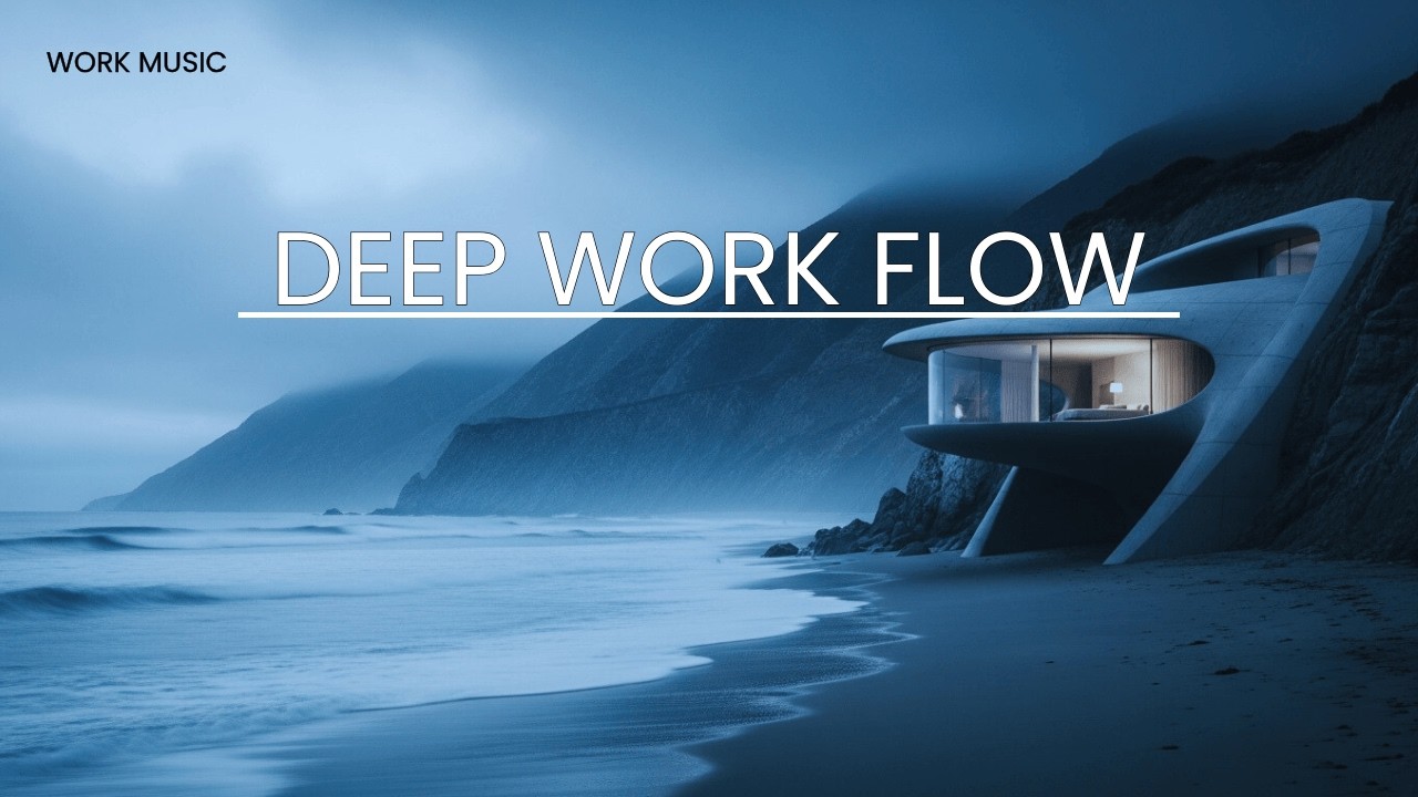 Deep Work Music | Calm Focus & Productivity in Misty Mountain Ambience