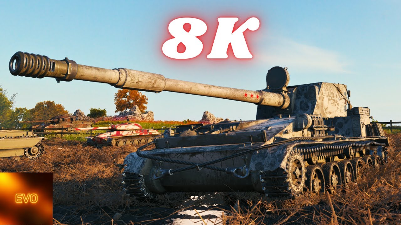 SU-130PM  8K Damage & SU-130PM  6K Damage 10 Kills World of Tanks