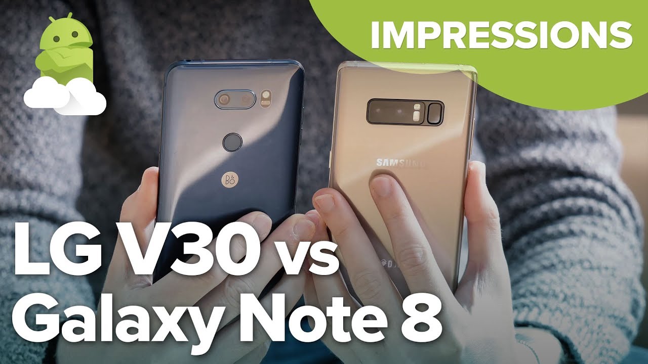 Samsung Galaxy Note 8 vs. LG V30: Impressions after 2 weeks!