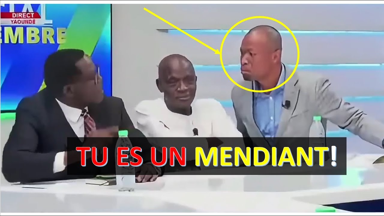 Grosse SCÈNE DE TENSION entre Professeur JEAN BAHEBECK ET Dr.  PIERRE NKA EN DIRECT DE CANAL2