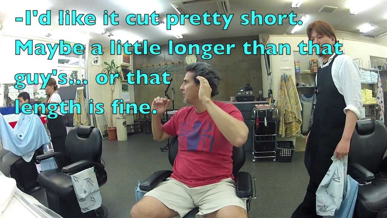 散髪 Haircut (GoPro Japan!)