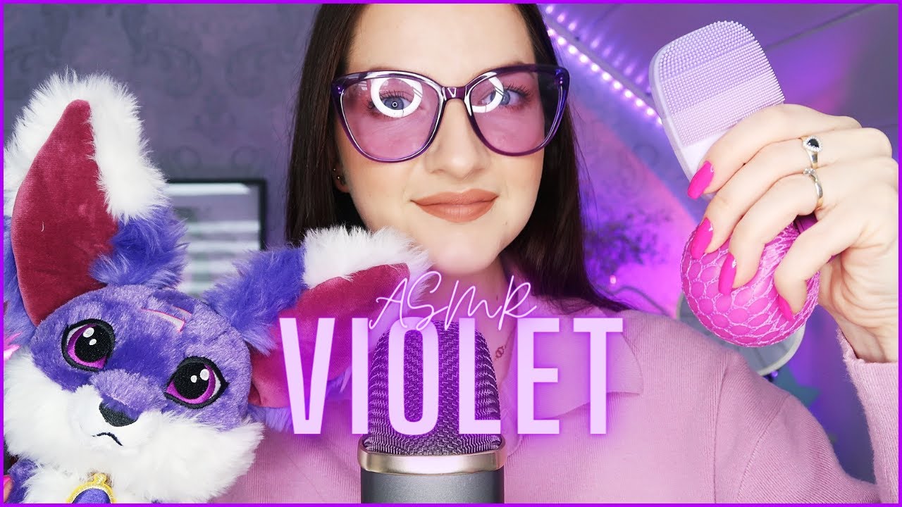 VIOLET TRIGGERS 💜 Tylko FIOLETOWE Wyzwalacze 💜 ASMR Po Polsku