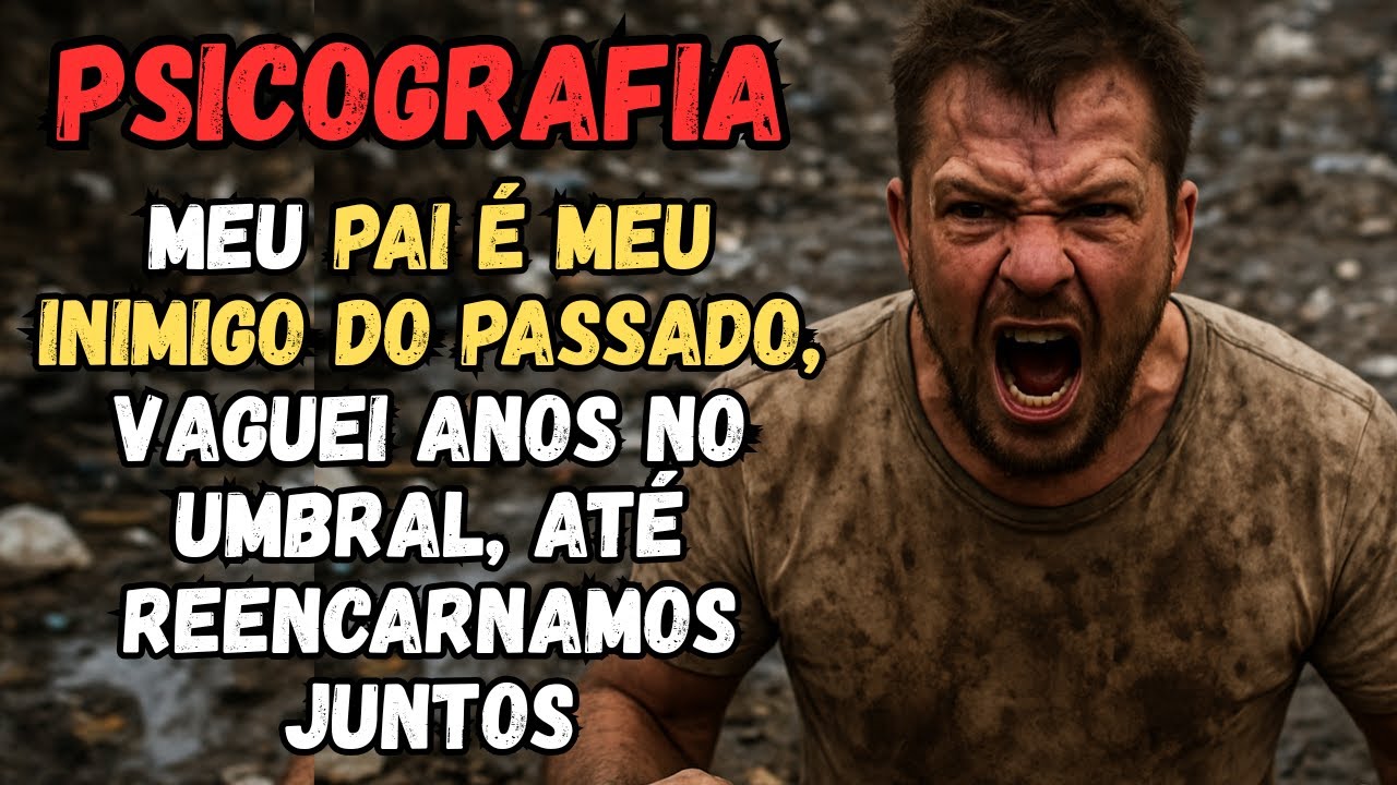 Psicografia emocionante - Meu pai foi meu inimigo da vida passada | espiritismo | umbanda