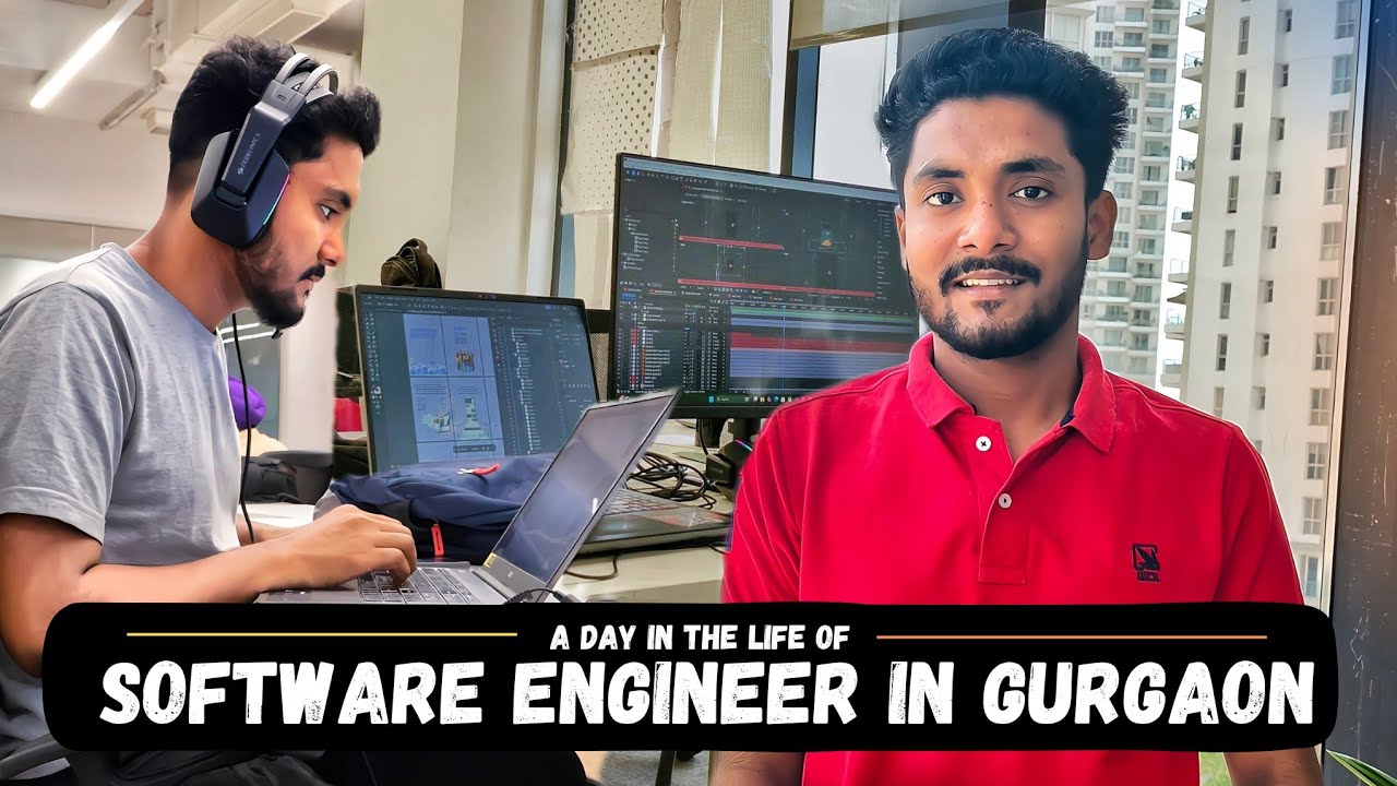 A Day in the life of software engineer in Gurgaon | Life Of Software Developer In Office tour