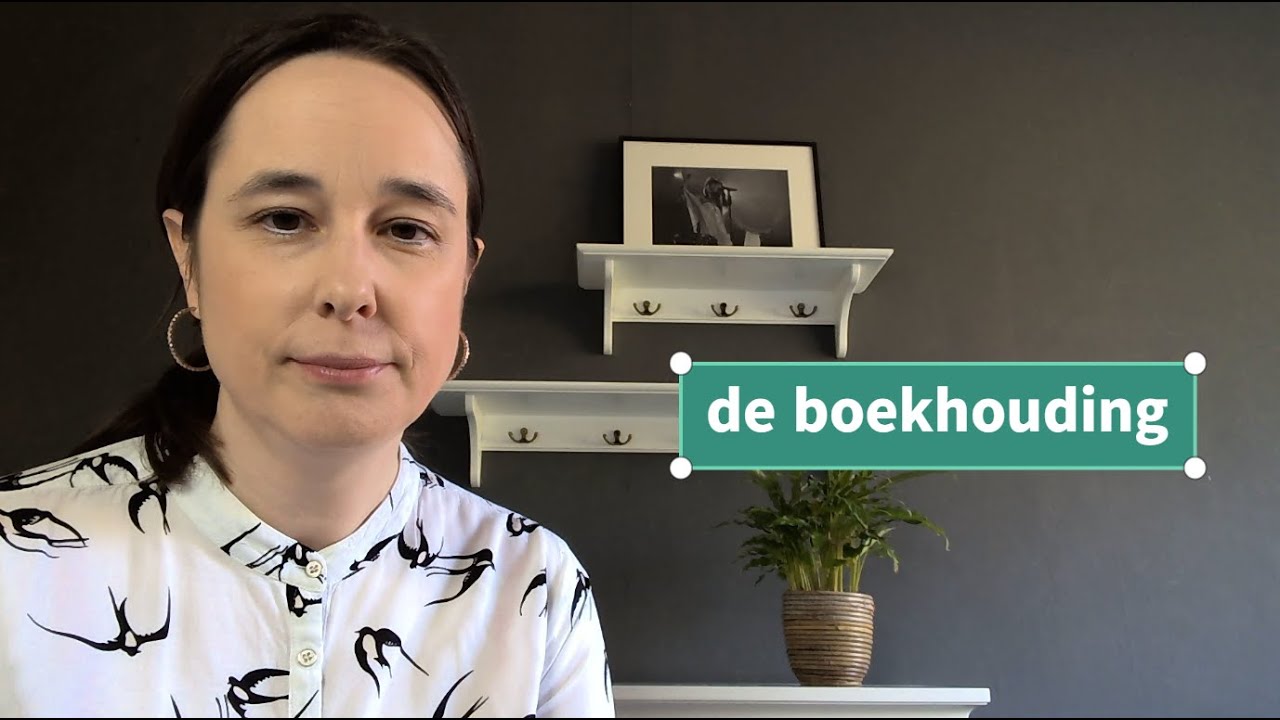 zakelijk Nederlands B1/B2 - de boekhouding #learndutch #nt2#nederlandsleren
