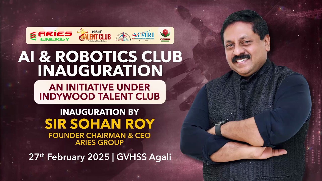 AI & Robotics Club Inauguration @ GVHSS, Agali | Sir Sohan Roy | Indywood Talent Club