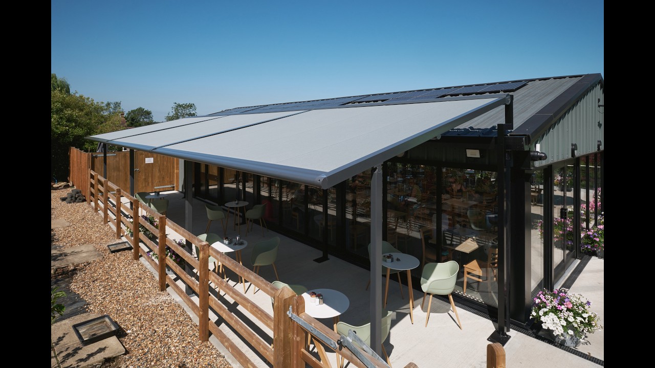 Commercial Richmond Conservatory Awning Project in Whitstable, Kent
