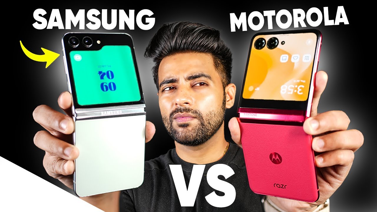 Samsung Flip 5 vs Motorola Razr 40 Ultra - Best Flip 2023 !!