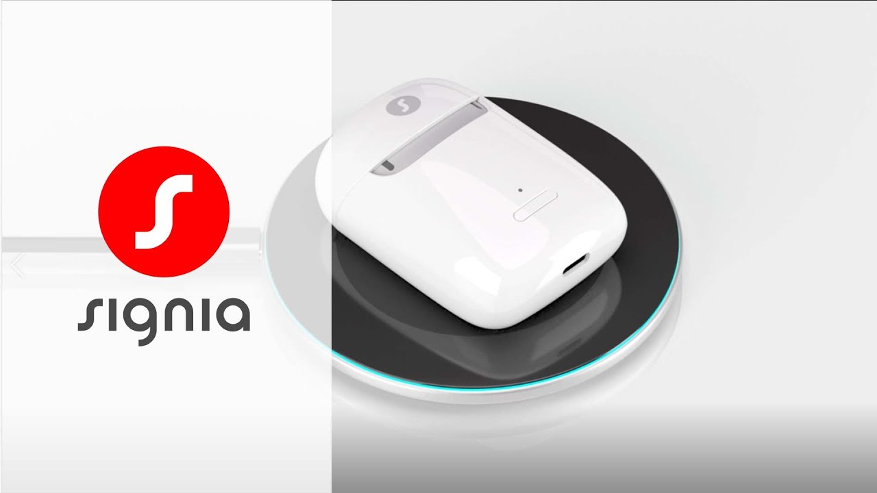Qi-Laden für Styletto AX Mobile Charger | Signia Hörgräte