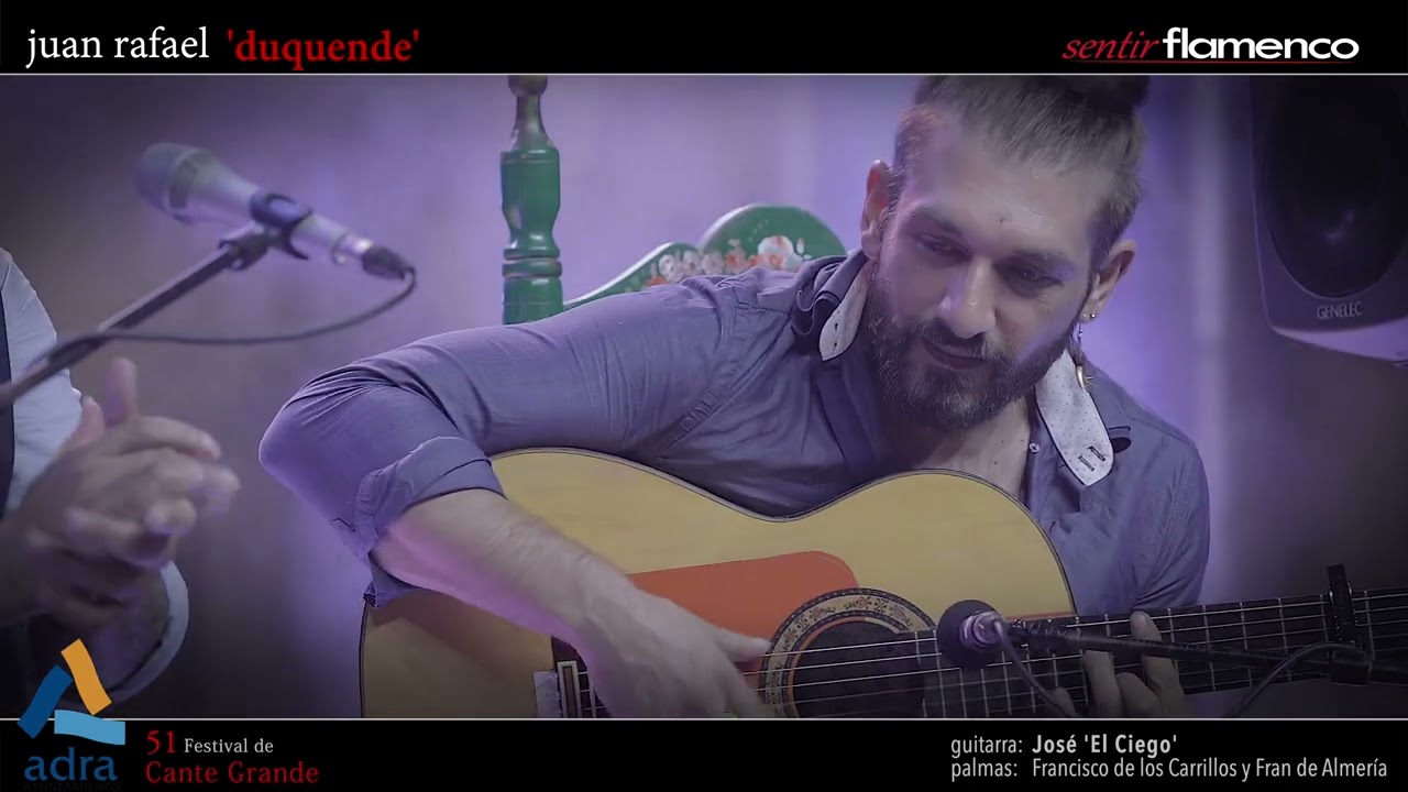 Juan Rafael 'Duquende' canta por Tangos, acompañado por José 'El Ciego' | Cante Grande Adra 2024