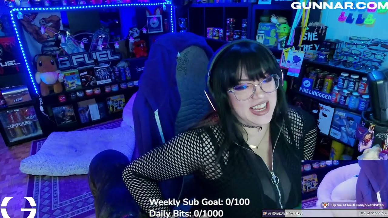 Gunnar Stream and Outlast Trials | PixelxKitten Twitch Livestream