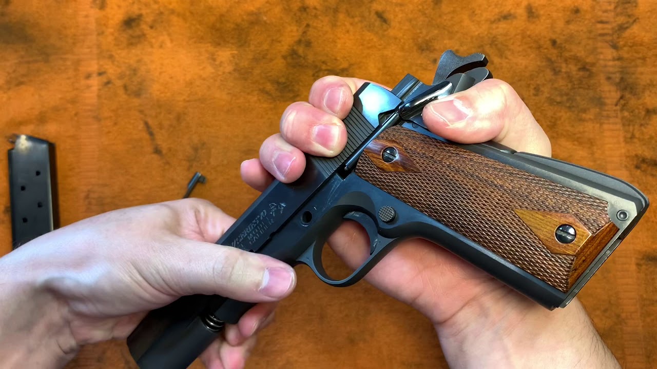 Как избежать царапины «Идиота 1911 года»