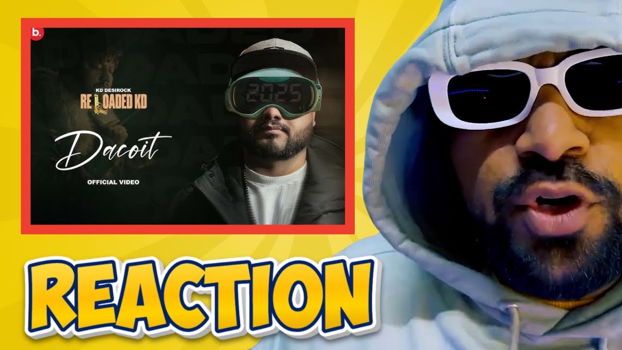 Dacoit (REACTION) | KD DESIROCK (Official Video) Latest Haryanvi Song | By Tigdi Reacts