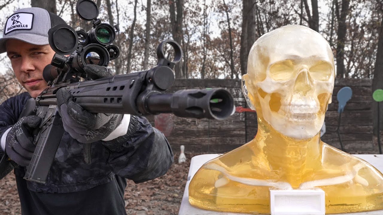 Насколько эффективна боевая винтовка .308???