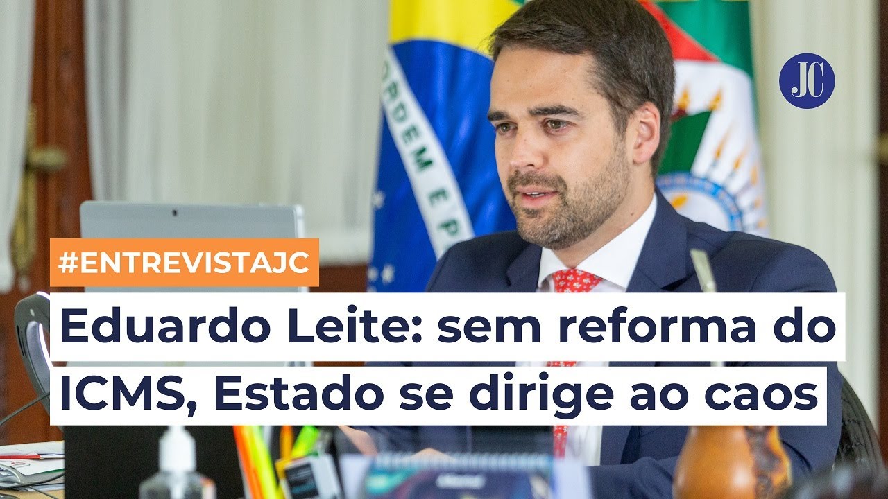Eduardo Leite: impacto da perda de receita do ICMS em 2021