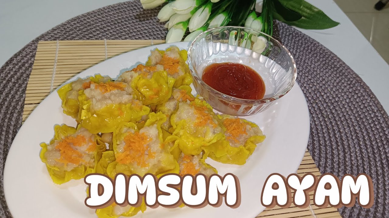 DIMSUM AYAM IDE JUALAN YANG ENAK DAN BERGIZI !! BISA JADI STOK FROZEN