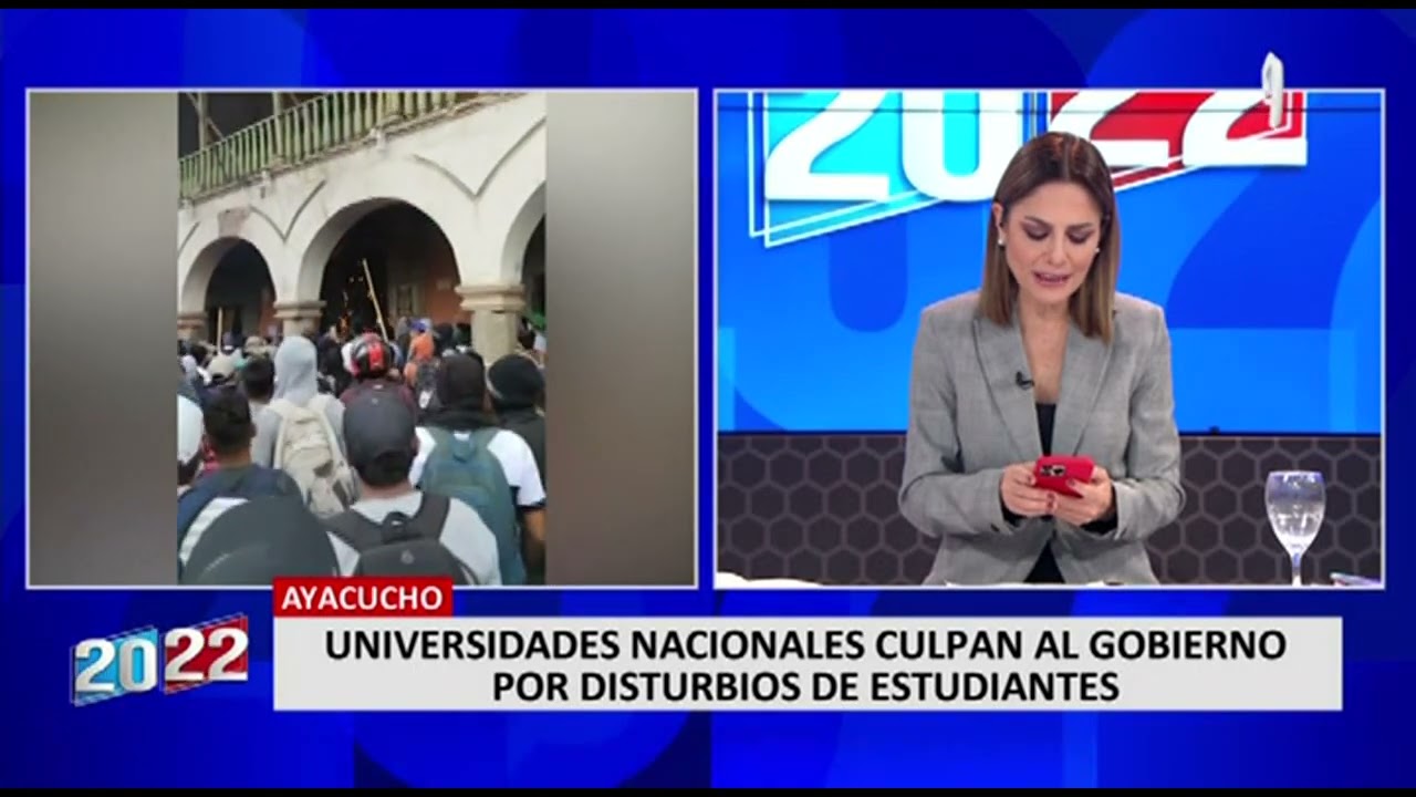 Universidades nacionales culpan al Gobierno por disturbios en segundo día de paro de estudiantes