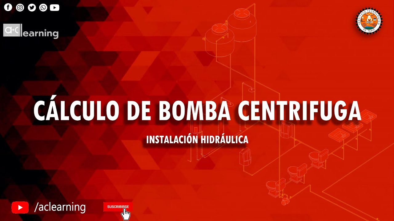 Calculo de bomba centrifuga par aun sistema de distribución de agua por gravedad + regalo 🎁🎁🎁
