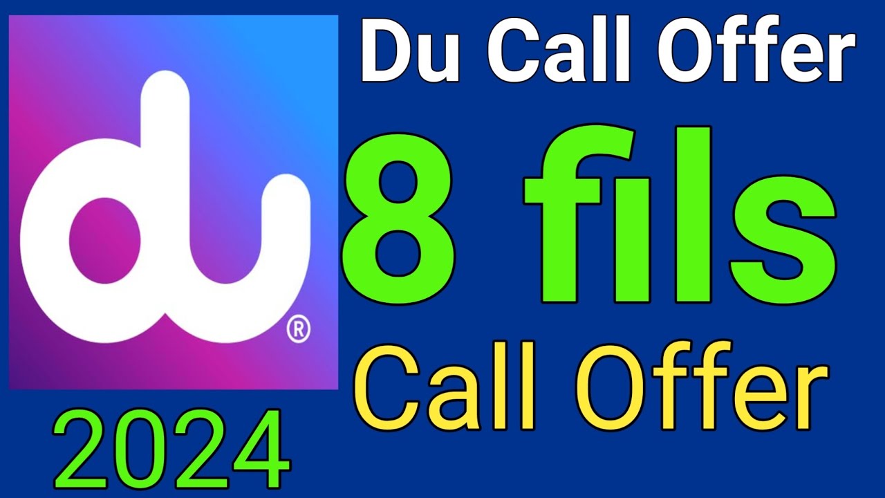 How to get 8 fils per minute in du Sim du sim call package