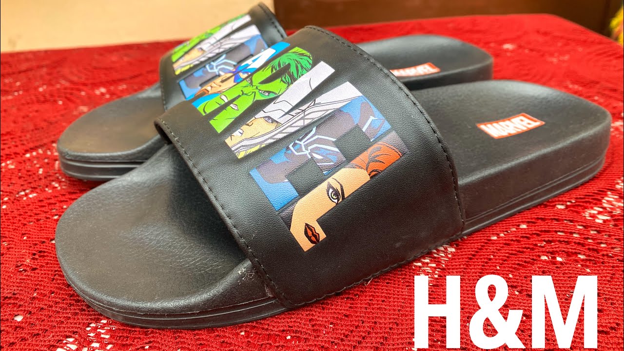 h&m printed pool shoes review unboxing #poolshoes #printedpoolshoes