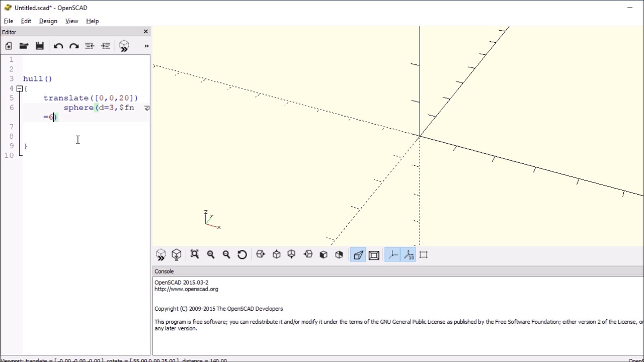 OpenSCAD - Hull