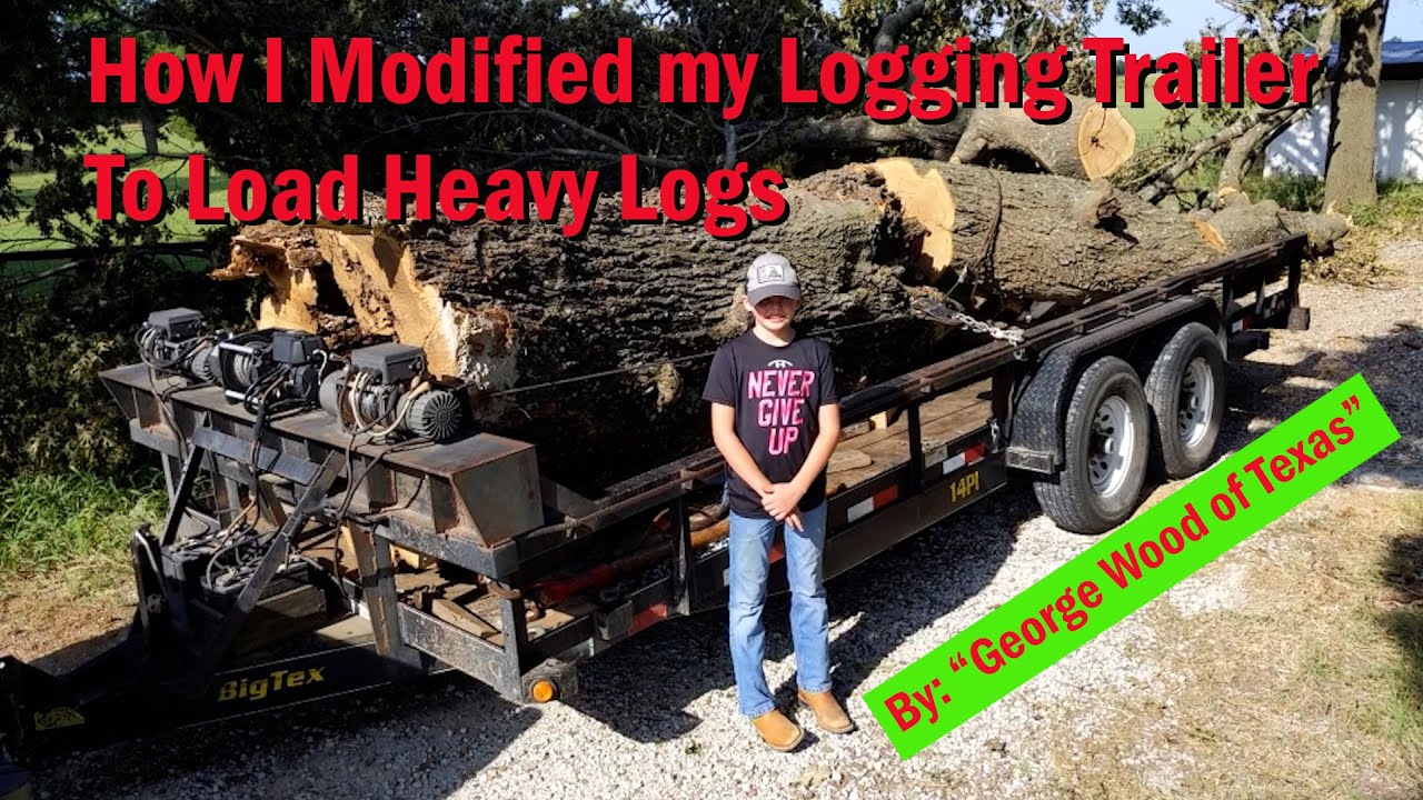 Modifing My Logging Trailer