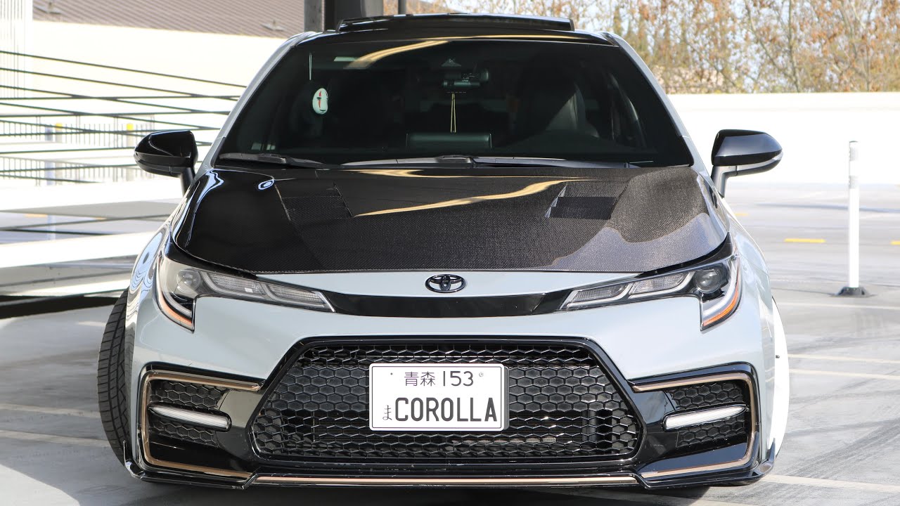 2019-Present Toyota Corolla Carbon Hood Install